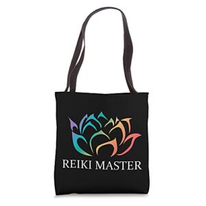 riki gift for men or women – energy healing reiki master tote bag