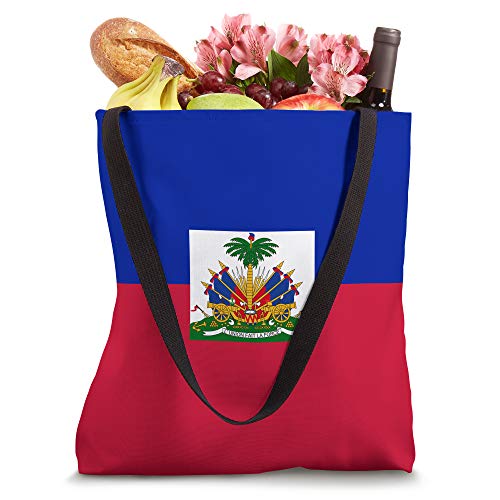 Haiti Haitian Flag Tote Bag