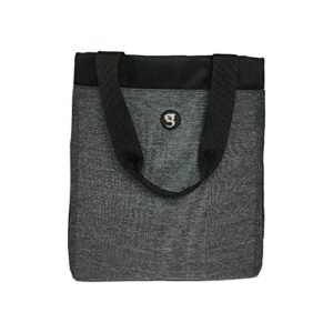 geckobrands everyday tote bag in everyday grey
