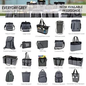 geckobrands Everyday Tote Bag in Everyday Grey