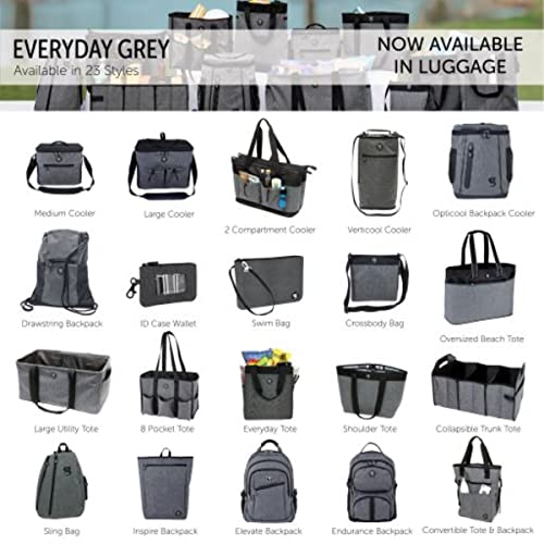 geckobrands Everyday Tote Bag in Everyday Grey