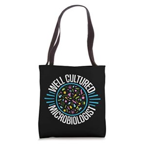 medical microbiology microbiologist gifts funny microbiology tote bag
