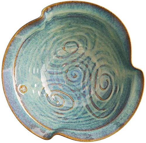 Castle Arch Pottery Newgrange Bowl Hand-Glazed, Handmade In Ireland, With Ancient Celtic Symbol, Irish Gifts 7 Inches Diameter 2 Inches Height 250 ML (Small)