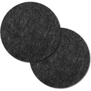 urbanstrive coasters, absorbent felt coasters for drinks bar home, 4 inch, 2 pack