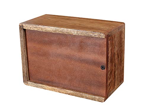 Wood Human Funeral Cremation Urn for Human Ashes Urn X Large Size Natural Plain - Honor Your Beloved One,Wooden Urns Hand-Crafted, Wood Memorial Pet Urns for Dogs