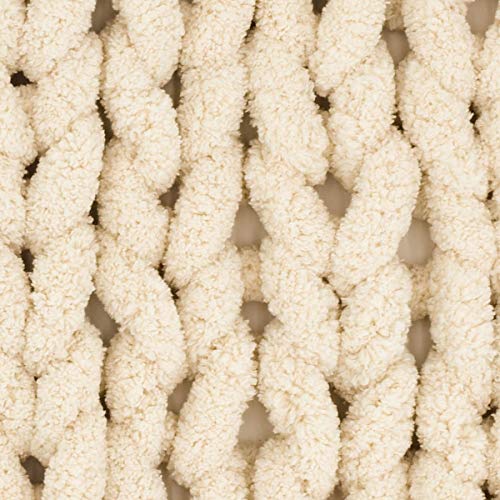 Lake Island Chunky Yarn Blanket NO Shedding Super Soft Chenille - Handmade 50"x60" Luxurious Chunky Throw Blanket for Bed, Sofa Chunky Knit Throw Boho Decor Thick Chunky Knit Blanket Throw Tan/Camel