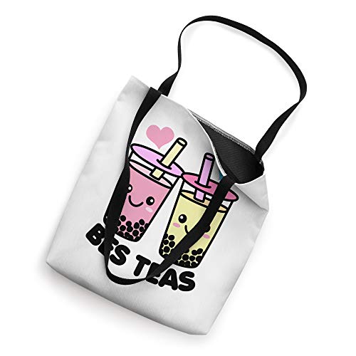 Bes Teas Cute Kawaii Boba Drinks Tote Bag