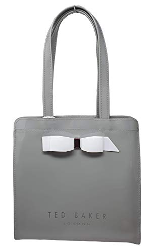 Ted Baker Arycons Bow detail icon Shopper Tote bag in Grey