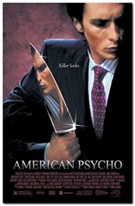 print america american psycho movie poster (24 x 36 inch / 61 x 91 cm) unframed, display ready photo print