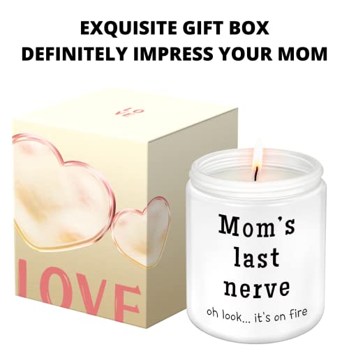 Gifts for Mom from Daughter, Son - Mothers Day Gifts, Mom Birthday Gifts from Daughter, Mom Gifts, Birthday Gifts for Mom, Presents for Mom, 7oz Lavender Scented Candles