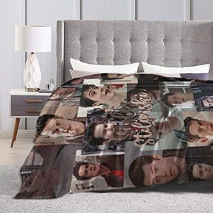 Stiles Stilinski Super Soft Cozy Blanket Microfiber Flannel Lightweight Throw Blanket for Bed Couch Sofa Chair Living Room,Suite for All Season 50"x40"