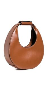 staud women’s mini moon bag, tan, one size