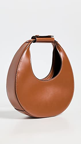 STAUD Women's Mini Moon Bag, Tan, One Size