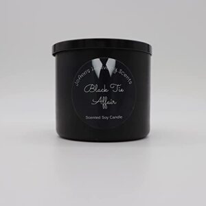 black tie affair highly scented 3 wick candle