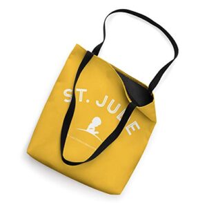 St. Jude Children's Research Hospital Logo Yellow Tote Bag