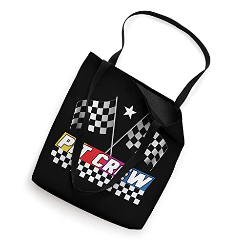 Pit Crew Racing Day for Stock Car Race Day Parties Tote Bag