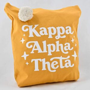 Sorority Shop - Kappa Alpha Theta Retro Pom Pom Tote Bag