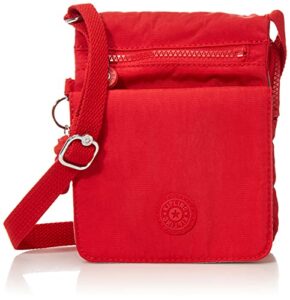 kipling womens new eldorado crossbody bag, red rouge, small us