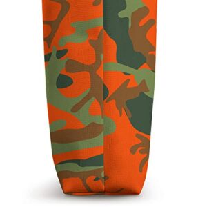 Blaze Orange Deer Hunter Camouflage Tote Bag