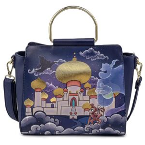 disney aladdin princess jasmine castle crossbody bag