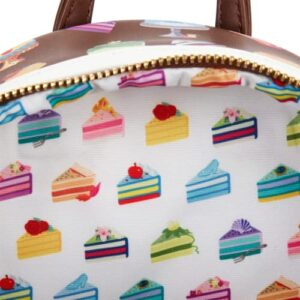 Loungefly Disney Princess Cakes Womens Double Strap Shoulder Bag Purse