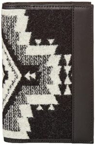 pendleton women’s secretary wallet, rock point black, one size