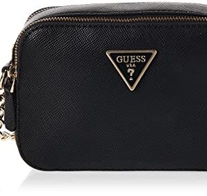 GUESS womens Noelle Crossbody Camera, Black, one size US