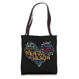 mental health awareness gifts depression tote bag