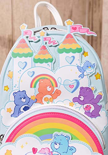Loungefly Care Bears Care-A-Lot Castle Womens Double Strap Shoulder Bag Purse