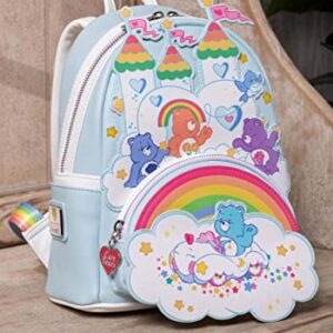 Loungefly Care Bears Care-A-Lot Castle Womens Double Strap Shoulder Bag Purse