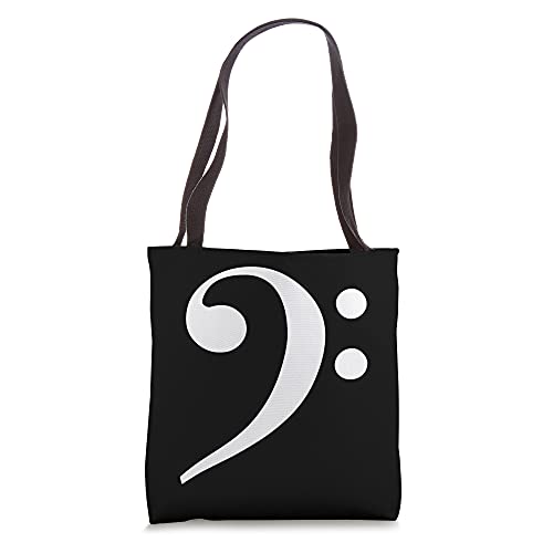 Music Bass Clef Musician Bass Players Tote Bag