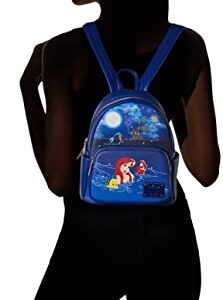 Loungefly Disney The Little Mermaid Ariel Womens Double Strap Shoulder Bag Purse