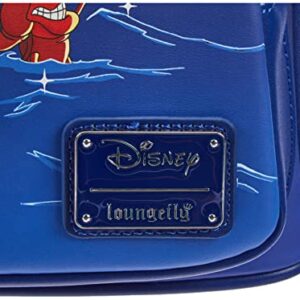 Loungefly Disney The Little Mermaid Ariel Womens Double Strap Shoulder Bag Purse