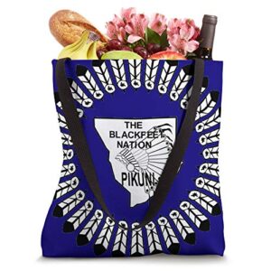 Blackfeet Nation Flag - Blackfeet Tote Bag