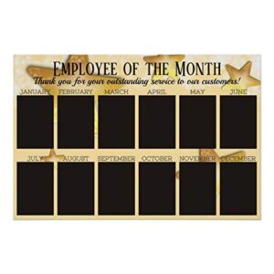 canvas home artwork decoration stars employee of the month display for x6 photos canvas wall art decor for living room, bedroom – 20×24 inch