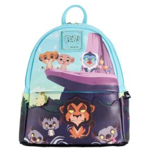 loungefly pop disney lion king pride rock womens double strap shoulder bag purse