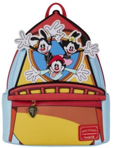 loungefly animaniacs tower womens double strap shoulder bag purse