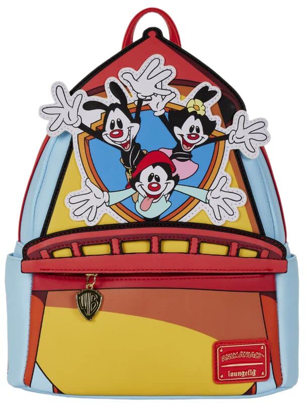 Loungefly Animaniacs Tower Womens Double Strap Shoulder Bag Purse