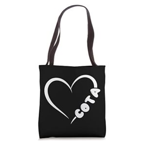 cota pediatric occupational therapy assistant tote bag