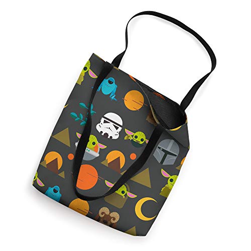 Star Wars The Mandalorian The Child Creature Collage Tote Bag