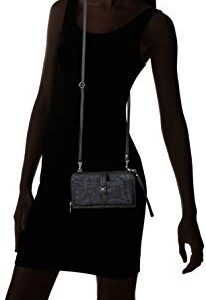 Sakroots womens Women's Eco-twill Smartphone Crossbody, Black Spirit Desert, One Size US