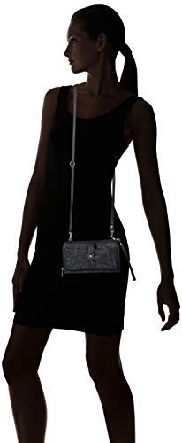 Sakroots womens Women's Eco-twill Smartphone Crossbody, Black Spirit Desert, One Size US