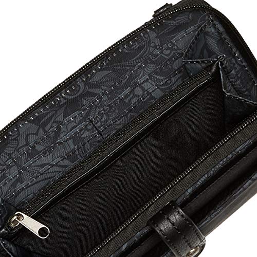 Sakroots womens Women's Eco-twill Smartphone Crossbody, Black Spirit Desert, One Size US