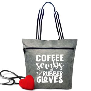nurse bags and totes for work – nursing bags for nurses – nurse bag, medical tote, clinical bag for nursing students, nursing school bag, cna bags, rn bags, rn tote, nurse gifts for women, graduation