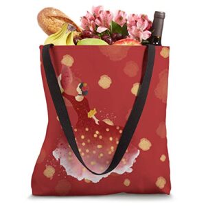 Flamenco Dancer Traditional Spanish Folkloric Music Tote Bag