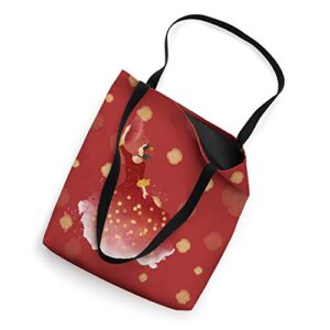 Flamenco Dancer Traditional Spanish Folkloric Music Tote Bag