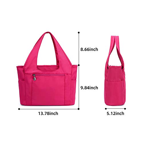 MINTEGRA Nylon Women Fashion Large Tote Shoulder Handbag Waterproof Work Bag Functional Clinical Bag