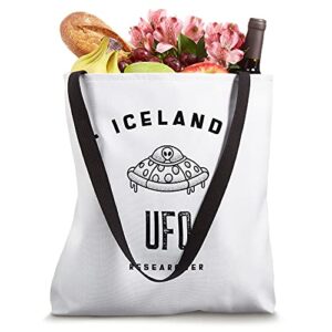 Iceland UFO Researcher Tote Bag