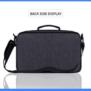 Professional Speed Cube Storage Bag with Individual Compartments for Timer/Cubes/Cup/ Mat Supplies- Black Satchel Shoulder Bag Carry Case Perfect for Competitions- from MRC