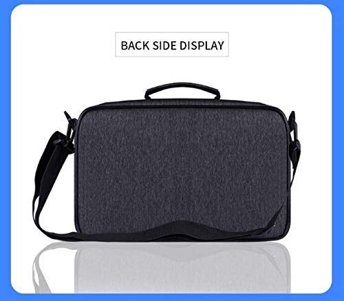 Professional Speed Cube Storage Bag with Individual Compartments for Timer/Cubes/Cup/ Mat Supplies- Black Satchel Shoulder Bag Carry Case Perfect for Competitions- from MRC